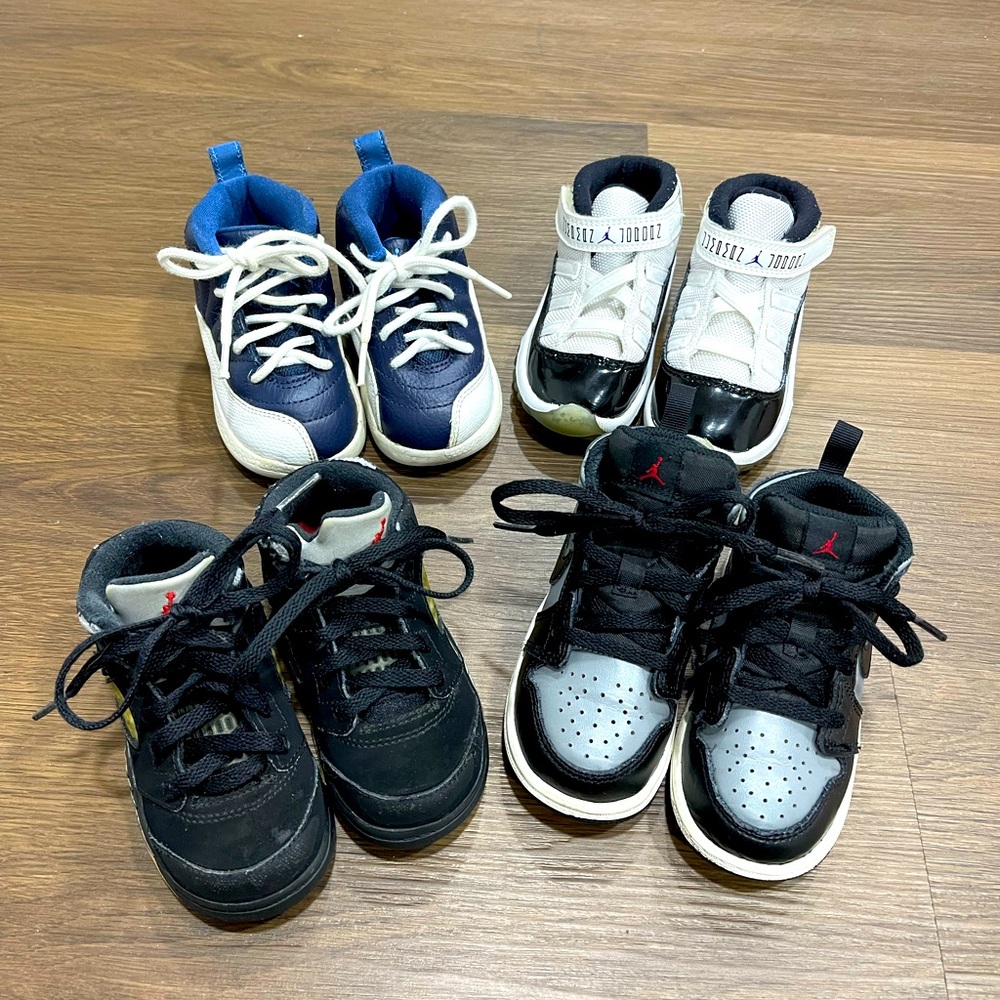Nike Air Jordan Retro 11s, 12s, 1s, 5s LOT